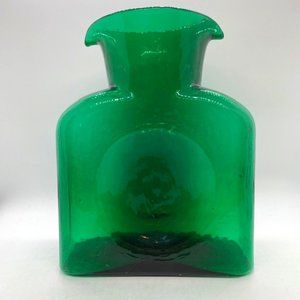 MCM Blenko Emerald 384 Water Bottle Pitcher
